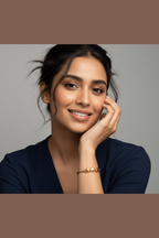 B-115 – 18k Gold Plated Stainless Steel Tarnish Free Waterproof Female Jewellery