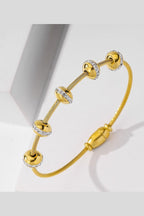 B-116– 18k Gold Plated Stainless Steel Tarnish Free Waterproof Female Jewellery