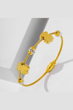 B-117 – 18k Gold Plated Stainless Steel Tarnish Free Waterproof Female Jewellery