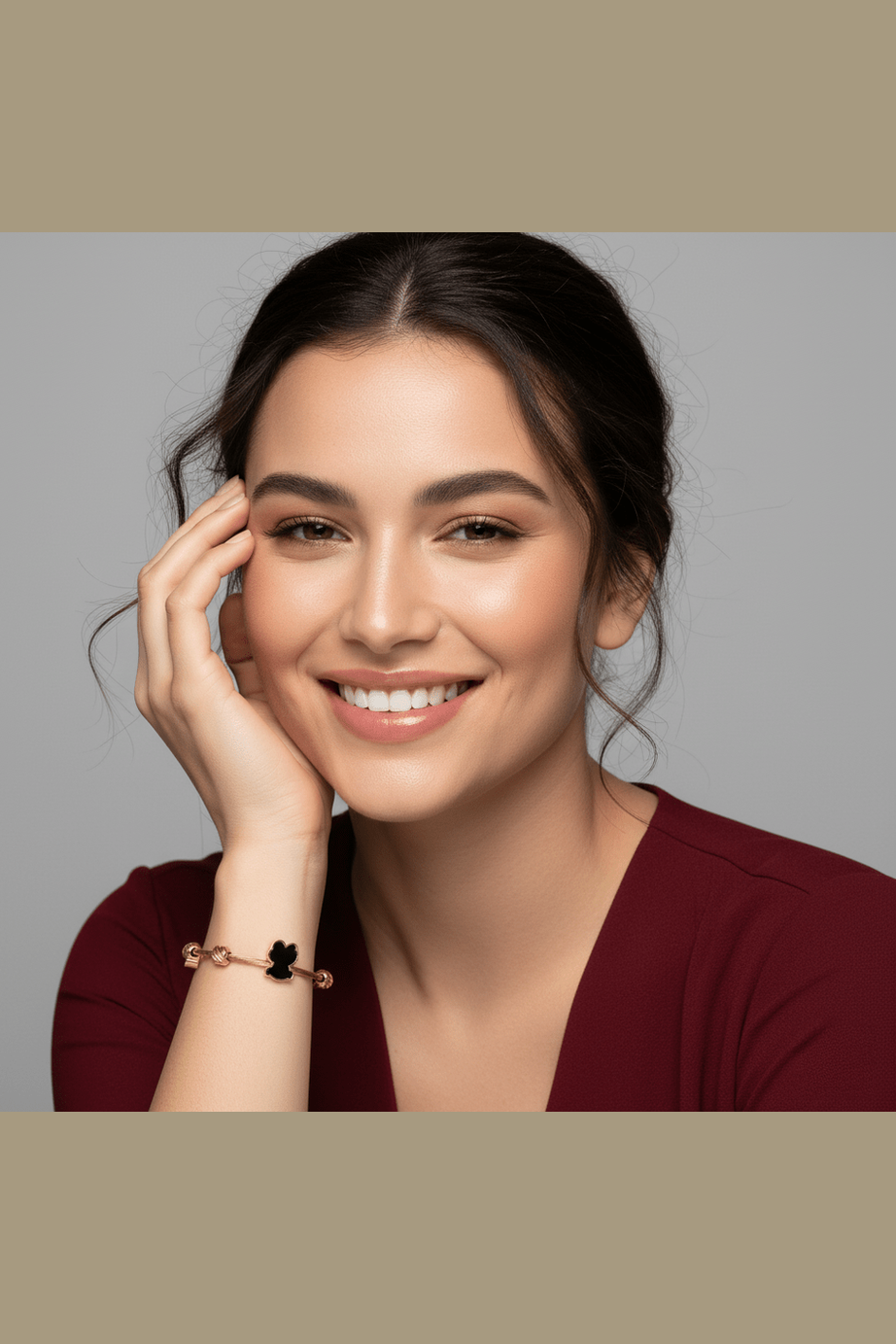 B-118 – 18k Gold Plated Stainless Steel Tarnish Free Waterproof Female Jewellery