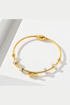 B-119 – 18k Gold Plated Stainless Steel Tarnish Free Waterproof Female Jewellery