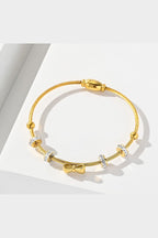 B-119 – 18k Gold Plated Stainless Steel Tarnish Free Waterproof Female Jewellery