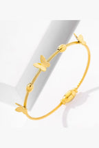 B-122 – 18k Gold Plated Stainless Steel Tarnish Free Waterproof Female Jewellery