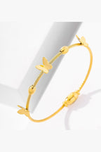 B-122 – 18k Gold Plated Stainless Steel Tarnish Free Waterproof Female Jewellery