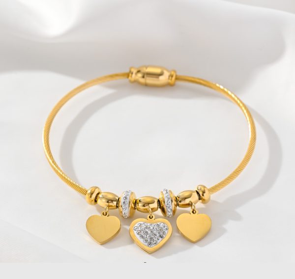 B-126 – 18k Gold Plated Stainless Steel Tarnish Free Waterproof Female Jewellery
