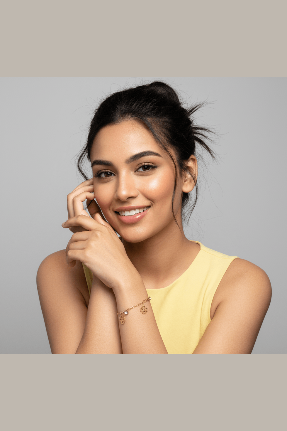 B-131 – 18k Gold Plated Stainless Steel Tarnish Free Waterproof Female Jewellery