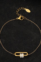 B-133 – 18k Gold Plated Stainless Steel Tarnish Free Waterproof Female Jewellery