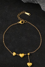 B-134 – 18k Gold Plated Stainless Steel Tarnish Free Waterproof Female Jewellery