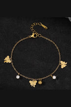 B-138 – 18k Gold Plated Stainless Steel Tarnish Free Waterproof Female Jewellery