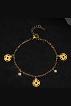 B-139 – 18k Gold Plated Stainless Steel Tarnish Free Waterproof Female Jewellery