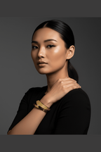 B-142 – 18k Gold Plated Stainless Steel Tarnish Free Waterproof Female Jewellery