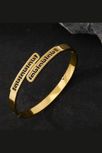 B-143 – 18k Gold Plated Stainless Steel Tarnish Free Waterproof Female Jewellery