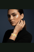 B-145 – 18k Gold Plated Stainless Steel Tarnish Free Waterproof Female Jewellery