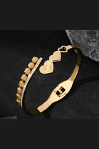 B-146 – 18k Gold Plated Stainless Steel Tarnish Free Waterproof Female Jewellery