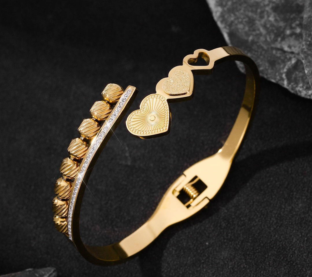 B-146 – 18k Gold Plated Stainless Steel Tarnish Free Waterproof Female Jewellery