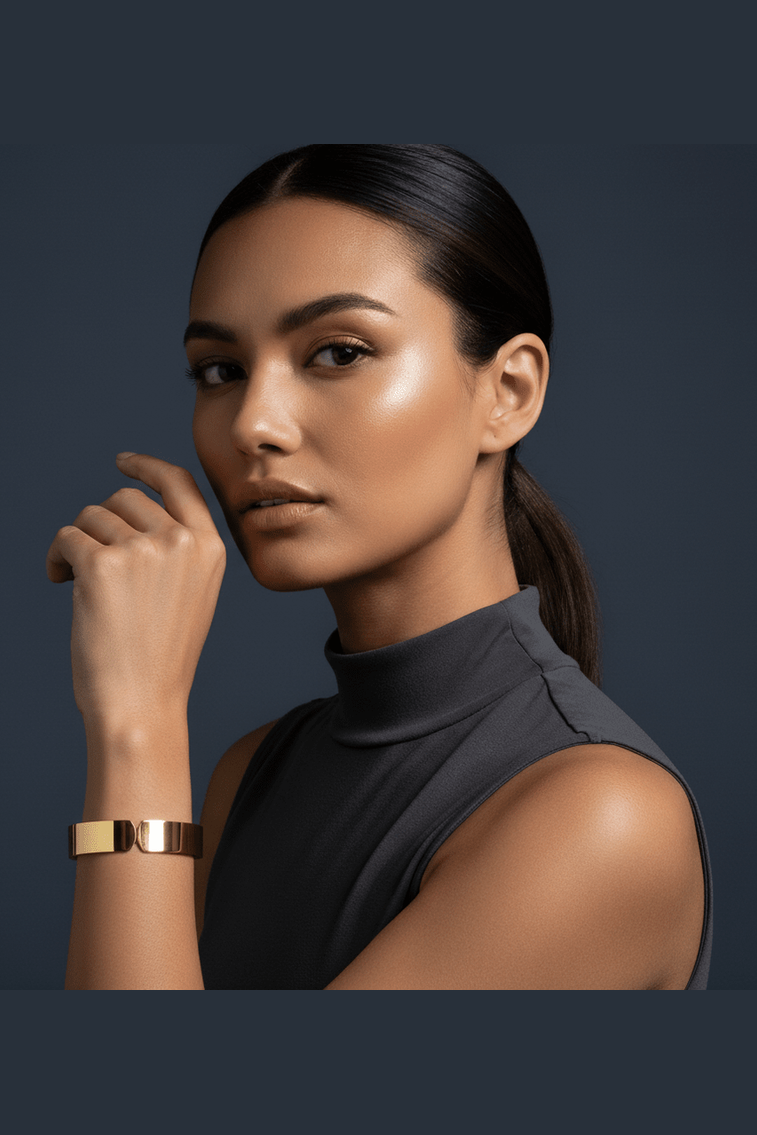 B-148 – 18k Gold Plated Stainless Steel Tarnish Free Waterproof Female Jewellery