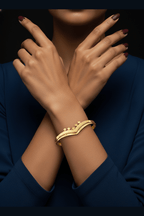 B-153 – 18k Gold Plated Stainless Steel Tarnish Free Waterproof Female Jewellery