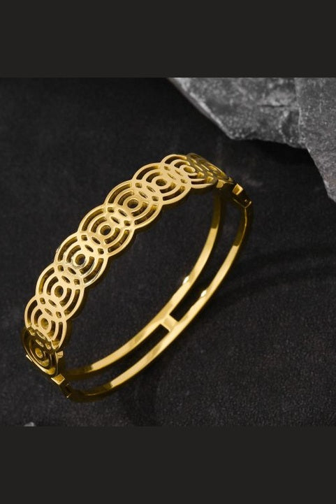 B-154 – 18k Gold Plated Stainless Steel Tarnish Free Waterproof Female Jewellery