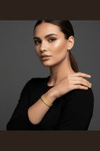 B-159 – 18k Gold Plated Stainless Steel Tarnish Free Waterproof Female Jewellery