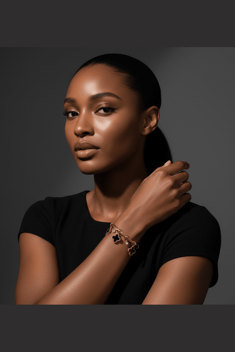 B-167 – 18k Gold Plated Stainless Steel Tarnish Free Waterproof Female Jewellery