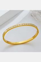 B-48 white – 18k Gold Plated Stainless Steel Tarnish Free Waterproof Female Jewellery