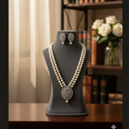 Bhuvi Real Pearl set 1