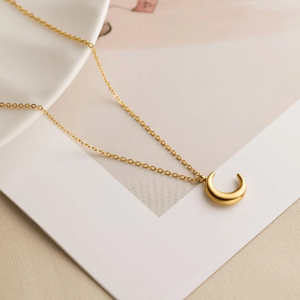 C-309 18k Gold Plated Stainless Steel Tarnish Free Waterproof Female Jewellery