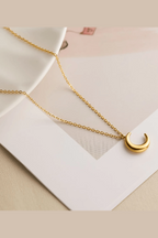 C-309 18k Gold Plated Stainless Steel Tarnish Free Waterproof Female Jewellery