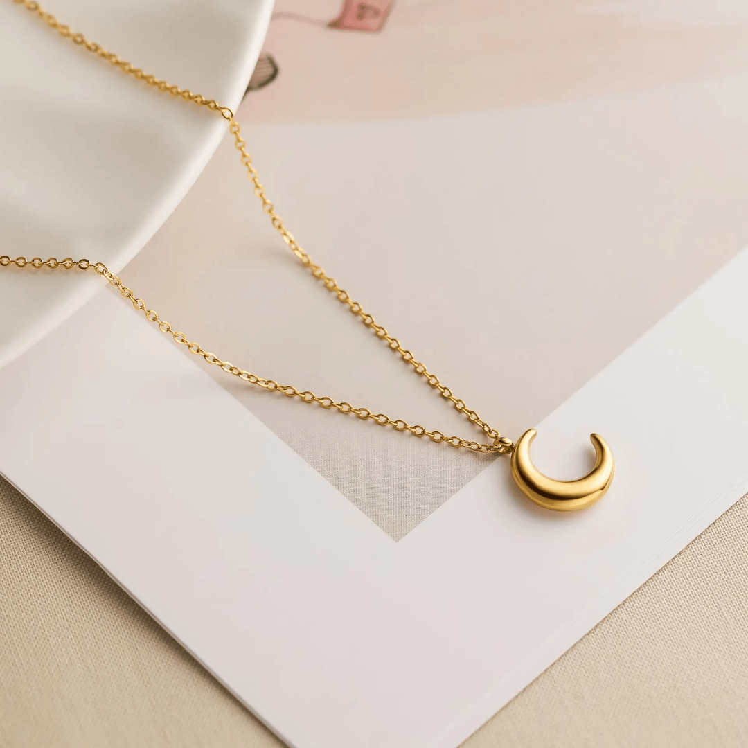 C-309 18k Gold Plated Stainless Steel Tarnish Free Waterproof Female Jewellery