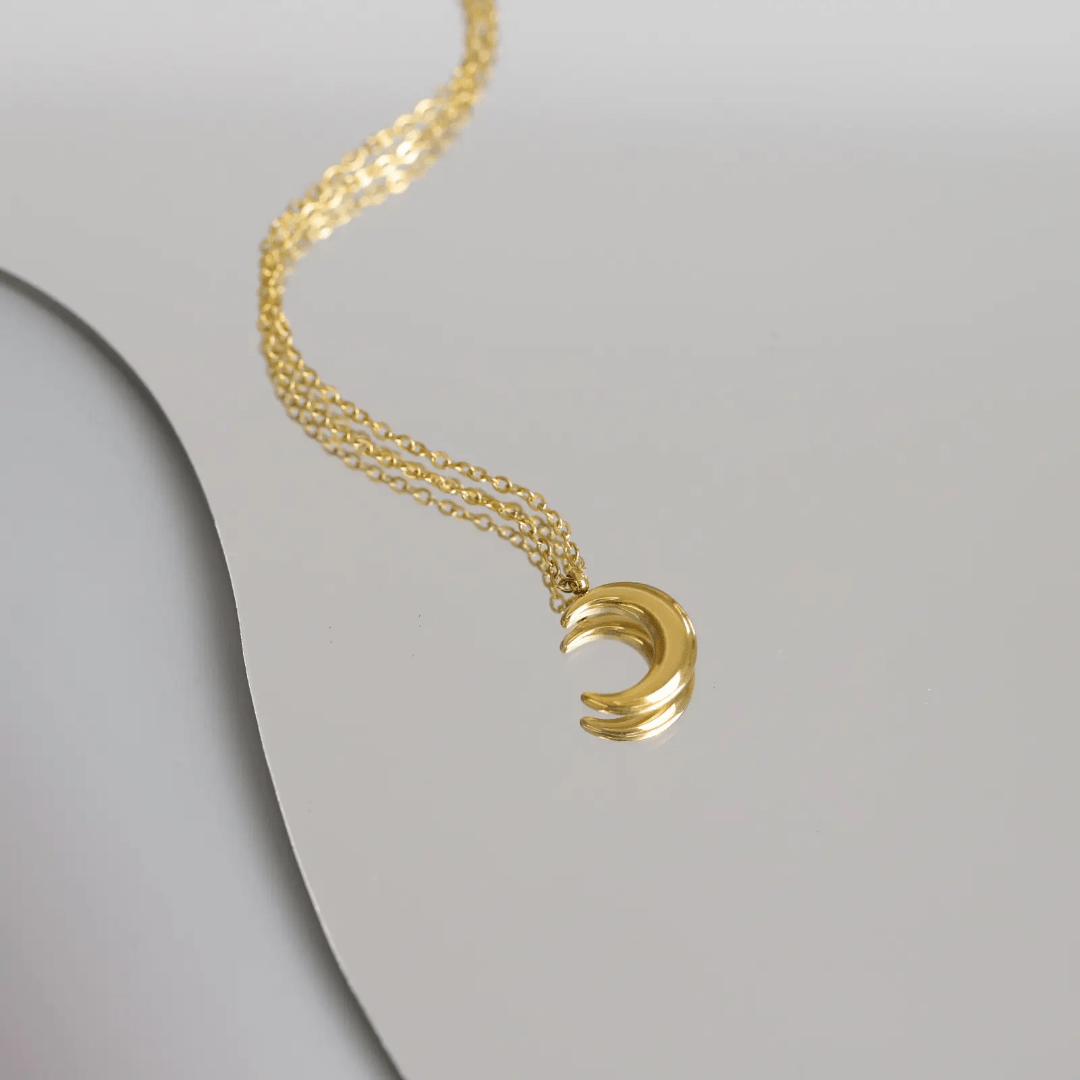C-309 18k Gold Plated Stainless Steel Tarnish Free Waterproof Female Jewellery