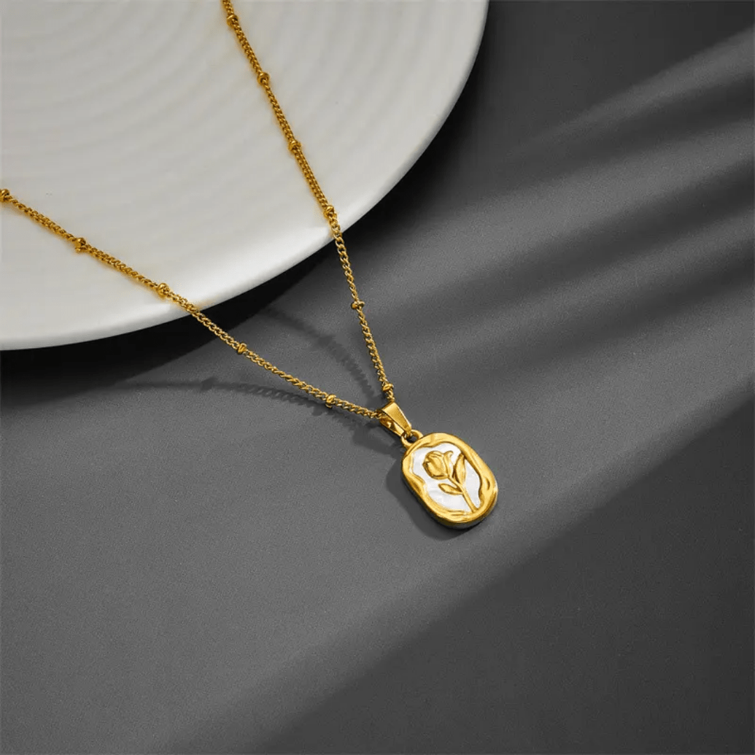C-311–18k Gold Plated Stainless Steel Tarnish Free Waterproof Female Jewellery