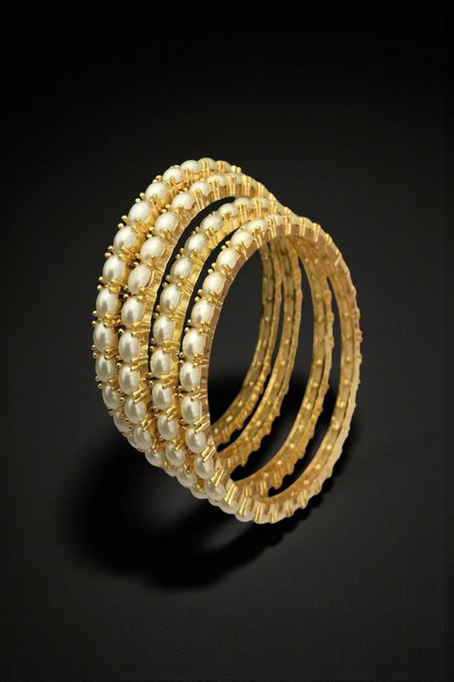 Chandini real pearl bangles
