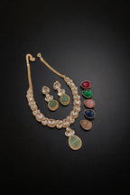 Changeable polki Raga set