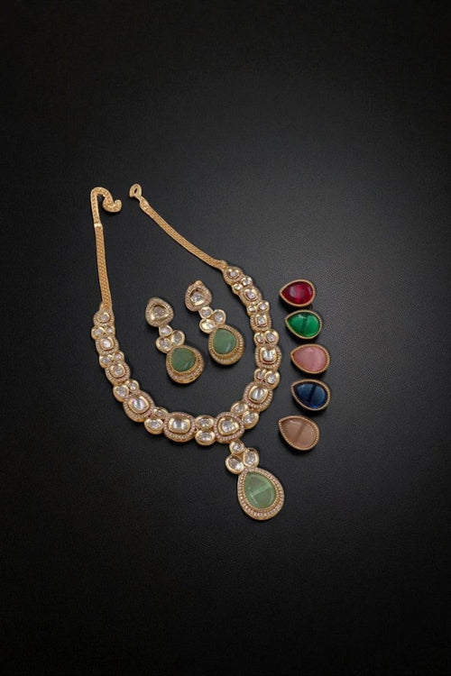 Changeable polki Raga set