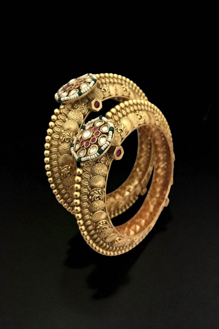 Daivya polki openable bangles