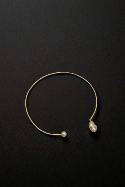 Desta real pearl hasli necklace