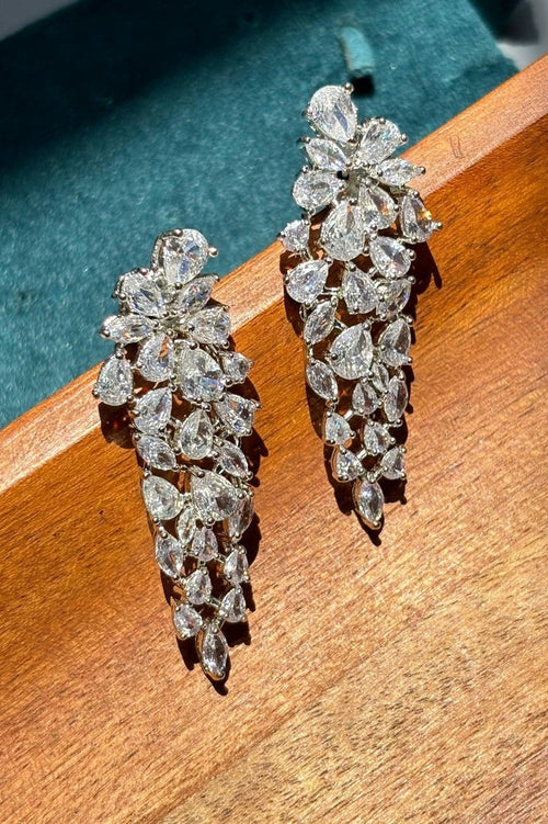 Diamond Diva Earrings - Elegant & Affordable Sparkle