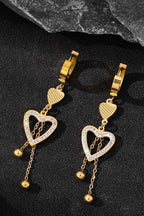 ES-293 – 18k Gold Plated Stainless Steel Tarnish Free Waterproof Female Jewellery