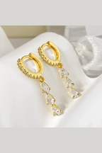 ES-308 – 18k Gold Plated Stainless Steel Tarnish Free Waterproof Female Jewellery