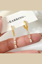 ES-308 – 18k Gold Plated Stainless Steel Tarnish Free Waterproof Female Jewellery