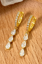 ES-308 – 18k Gold Plated Stainless Steel Tarnish Free Waterproof Female Jewellery