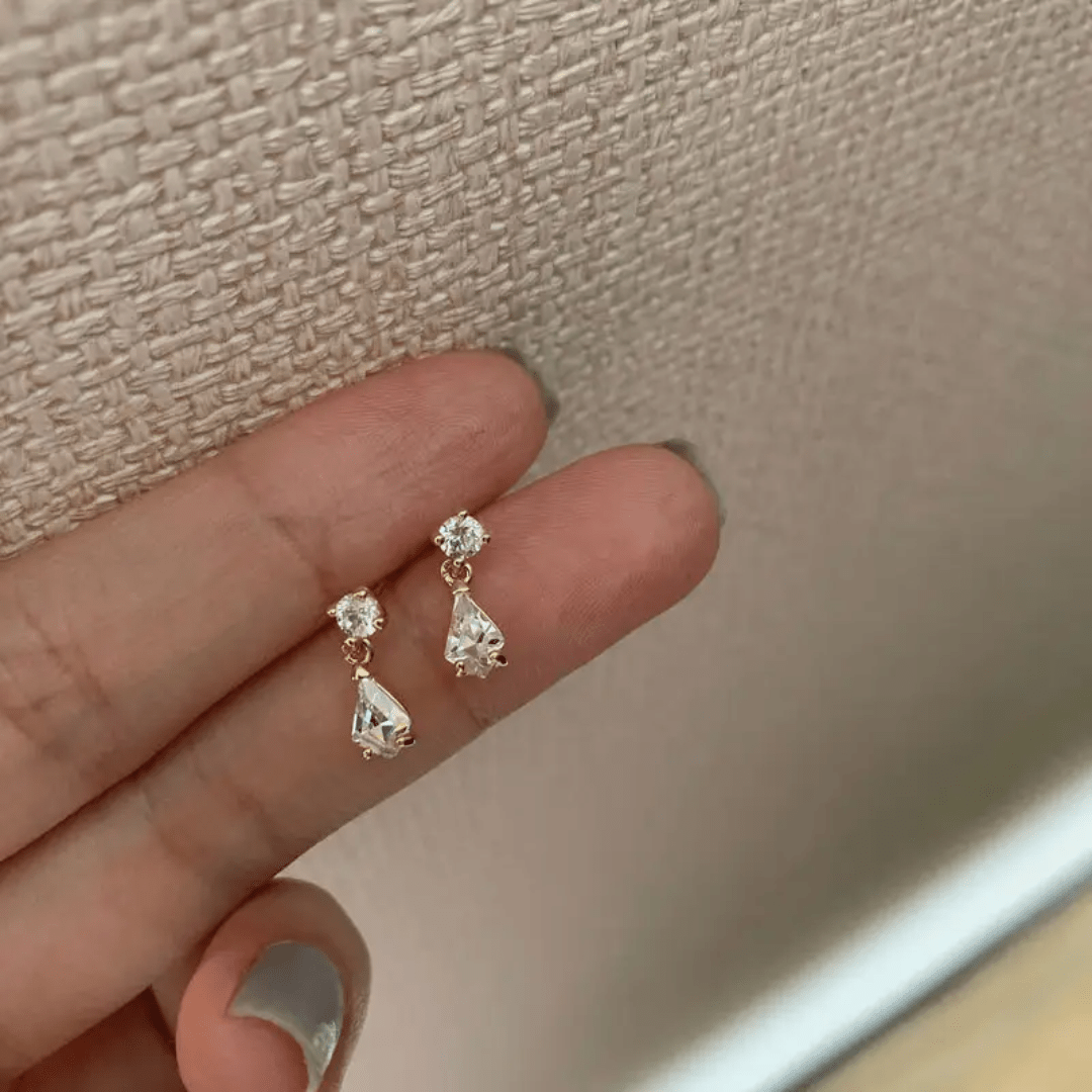 ES-309 – 18k Gold Plated Stainless Steel Tarnish Free Waterproof Female Jewellery