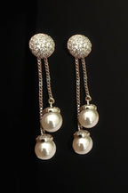 Gayatri pearl drop ad earrings