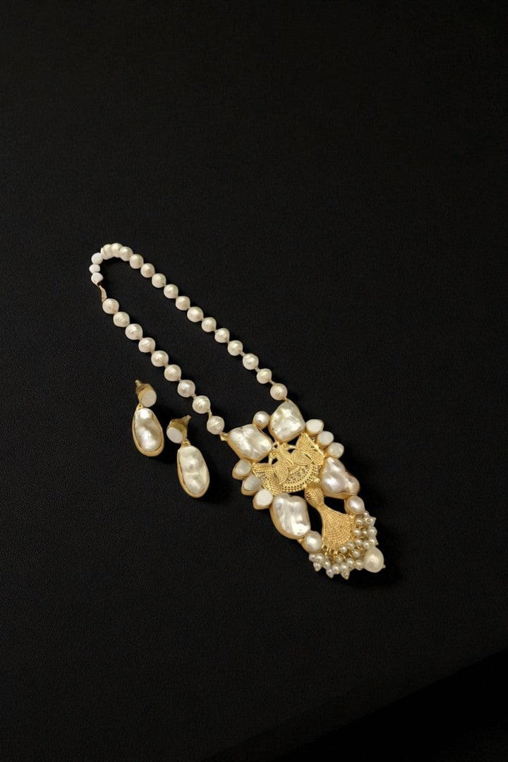 Geetanjali real pearl set