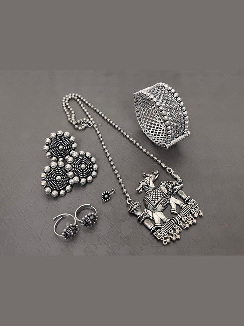 German silver Gaj German Silver Gaj Combo - Elegant Accessory Set for All Occasions