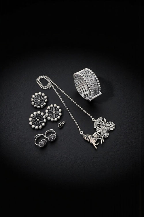 German silver charriot combo