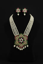 Gulika real pearl set