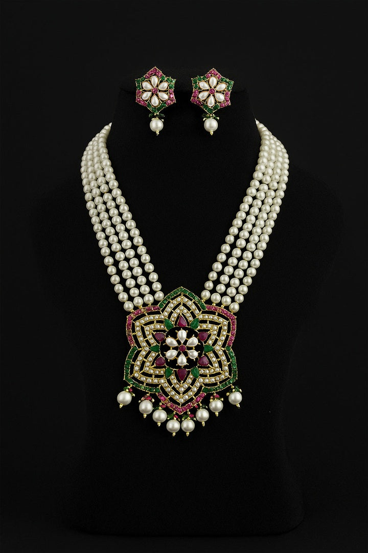 Gulika real pearl set