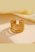 R-130 – 18k Gold Plated Stainless Steel Tarnish Free Waterproof Female Jewellery