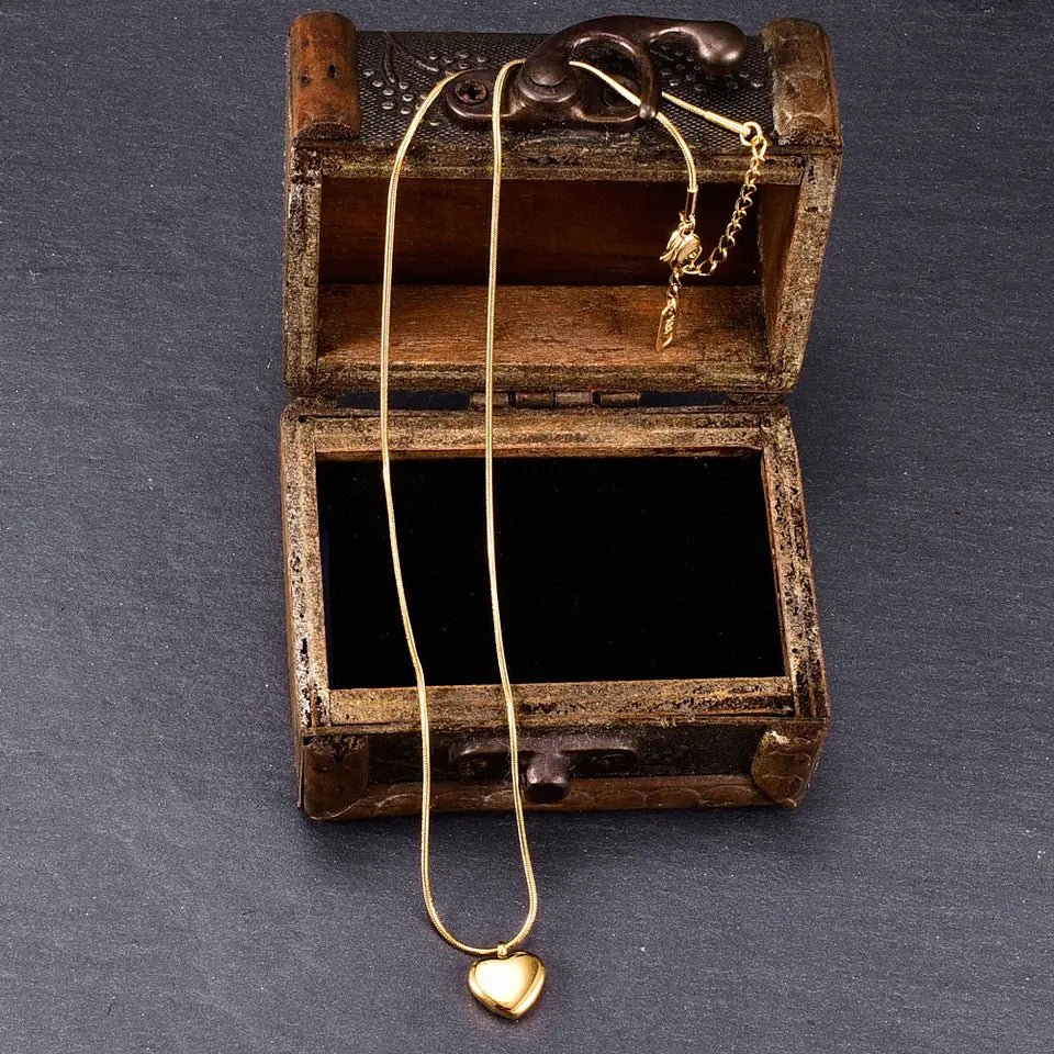 C-223 – 18k Gold Plated Stainless Steel Tarnish Free Waterproof Female Jewellery